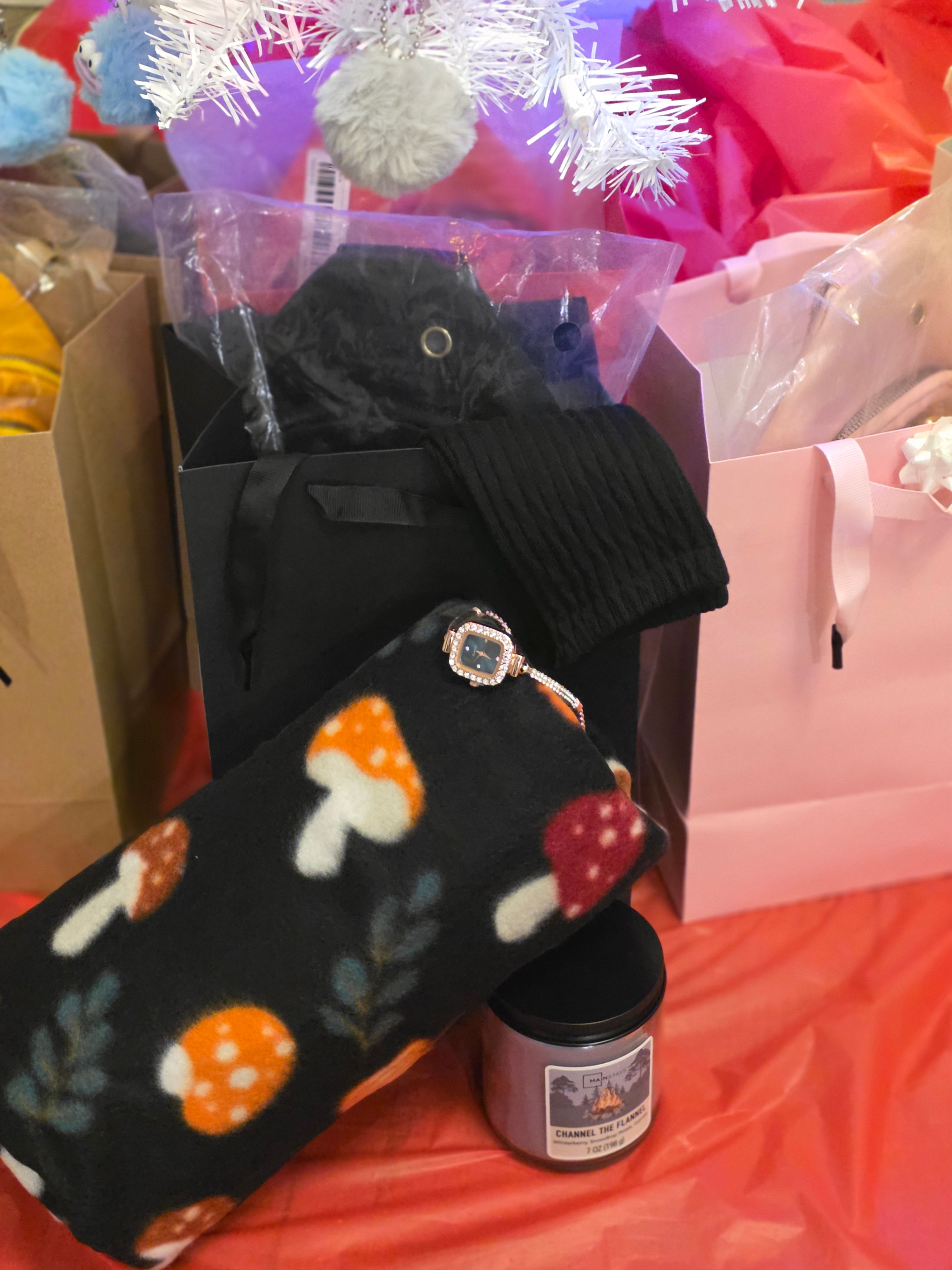 Women's Black Gift Set