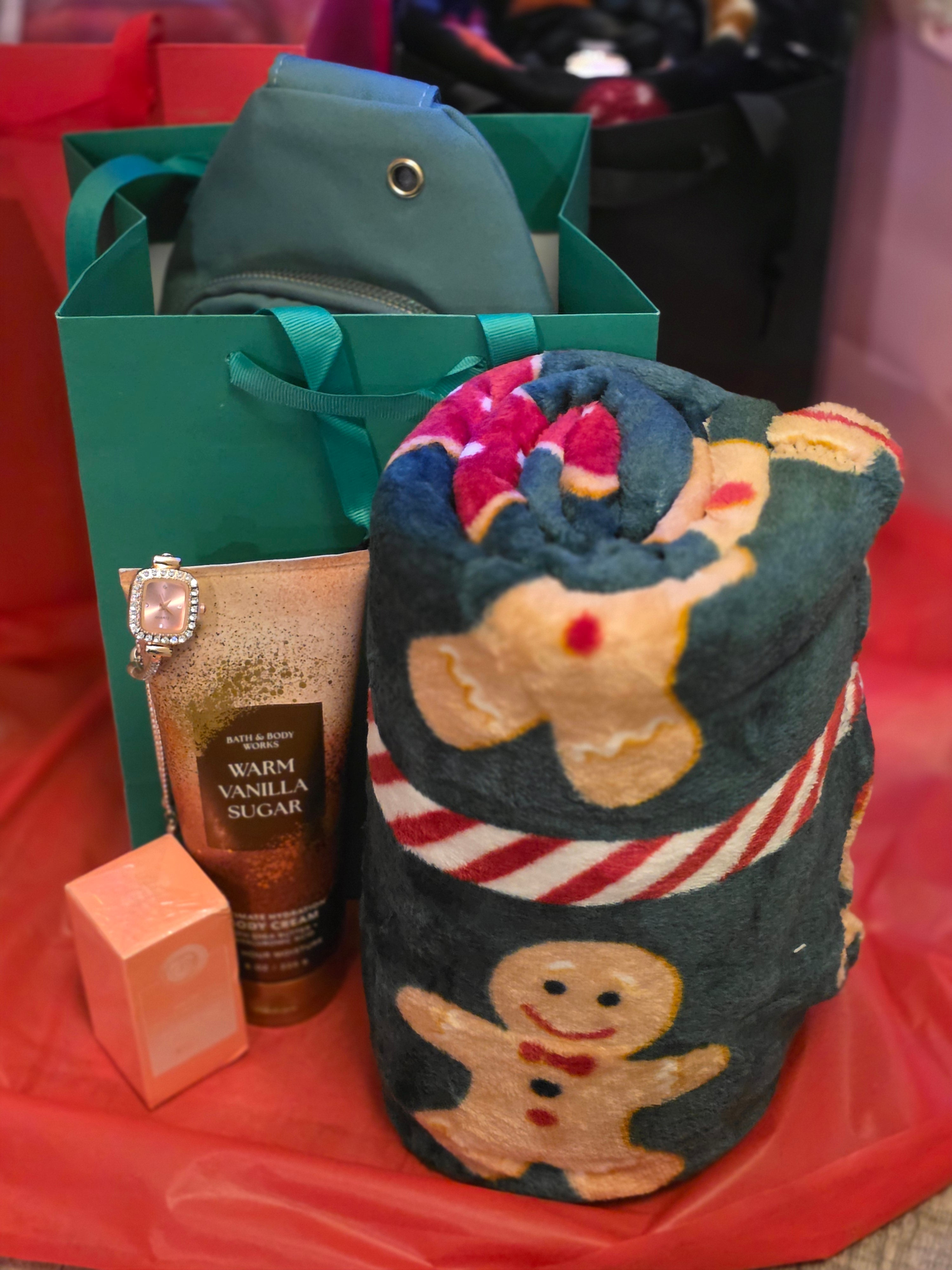 Women's Hunter Green Gift Set